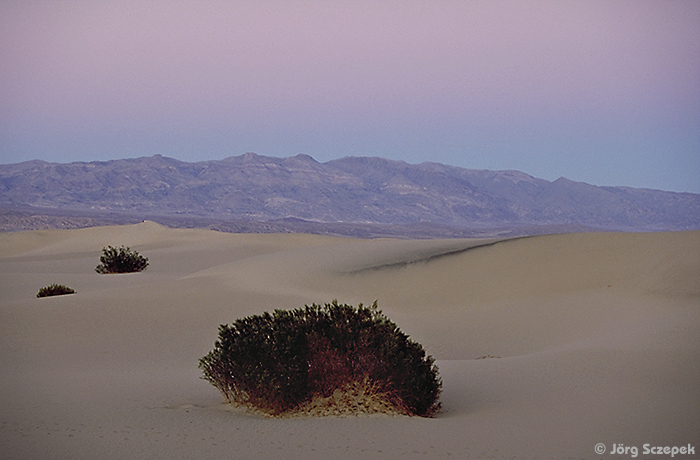 Die Panamint Dunes im Death Valley