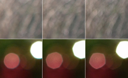 Bokeh-Vergleich versch. 50 mm Optiken