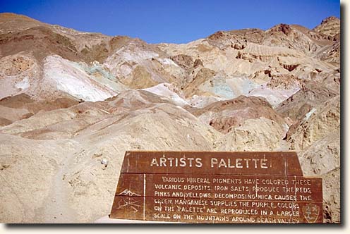 Death Valley NP: Artists Palette