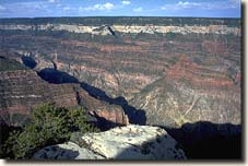 Grand Canyon NP: Foto Bright Angel Point