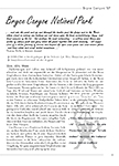 Abbildung einer Seite des PhotoF&uuml;hrer USA PDF-Kapitels Bryce Canyon NP