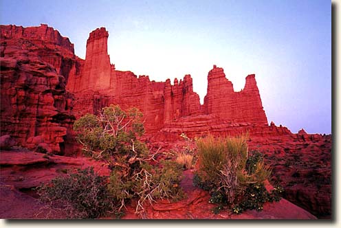 Arches NP : Fisher Towers