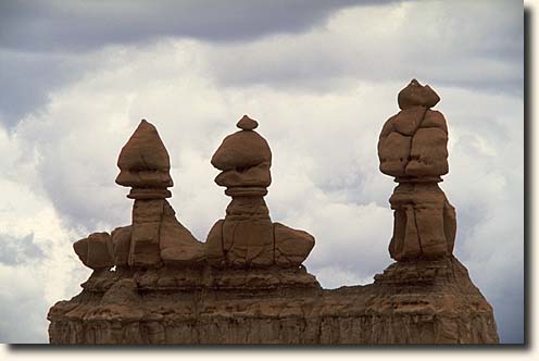 Goblin Valley SP: Froschkönig und Gefolge