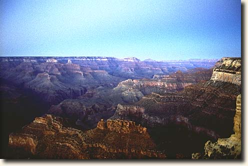 Grand Canyon NP: Canyon im Cross Prozess