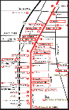 Lageplan/Stadtplan Las Vegas Bulevard