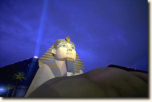 Las Vegas: Sphinx am Luxor Hotel