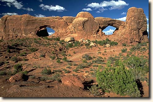 Arches NP : North and South Window