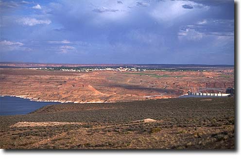 Page, Lake Powell: Page und Glen Canyon Dam