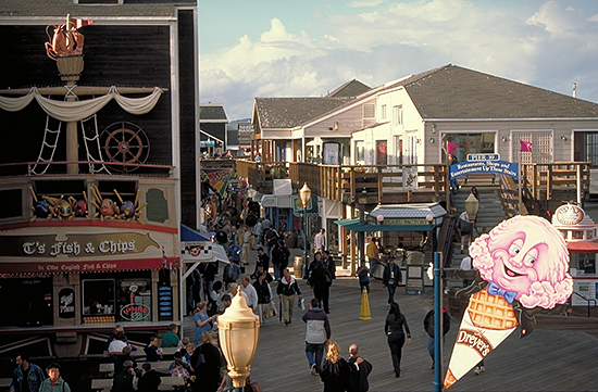 Foto des Pier 17 auf Fishermans Wharf