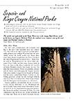 Abbildung einer Seite des PhotoF&uuml;hrer USA PDF-Kapitels Sequoia-/Kings Canyon NPs