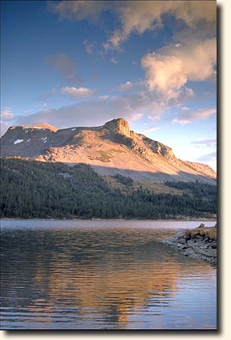 Yosemite NP: Tioga Lake und Mt Dana