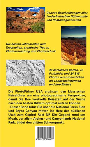 Coverabbildung PhotoFührer USA Südutah hinten