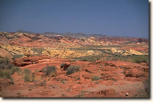 Valley of Fire SP: Rainbow Vista