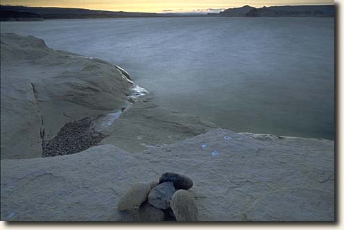 Page, Lake Powell: Wahweap Bay, Stilleben