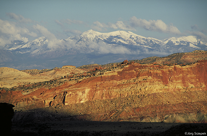 Blick auf die Waterpocket Fold, Capitol Reef NP