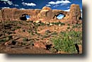 Arches NP : North and South Window