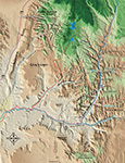 Landkarte Zion National Park